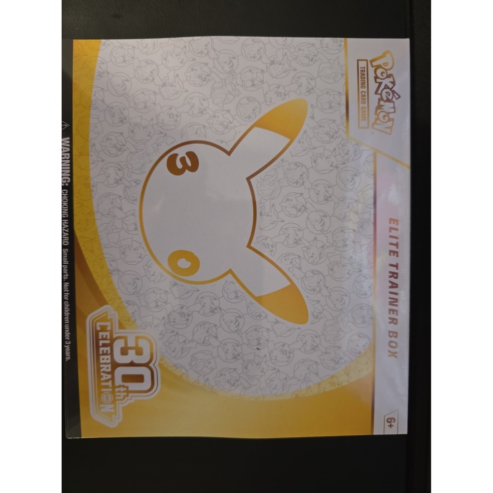Pokemon 30th Celebration Elite Trainer Box ETB Signed Aaron Jeffery BAS Pikachu